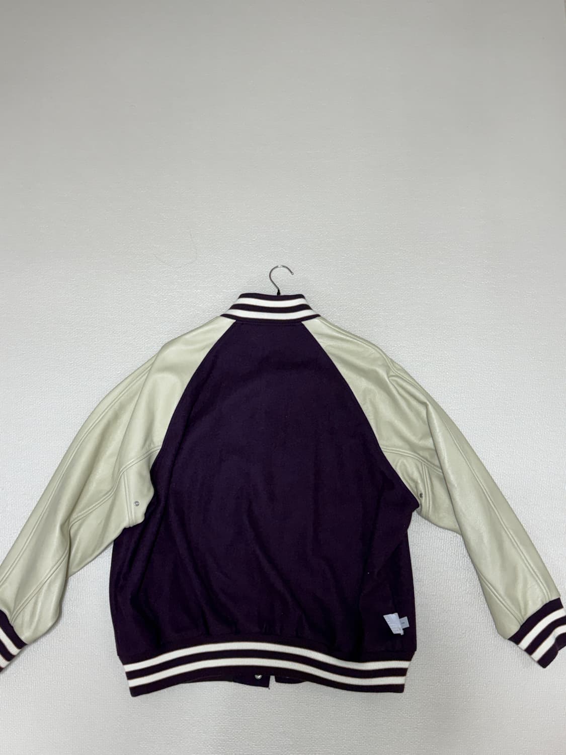 21FW 디스이즈네버댓 바시티 자켓 퍼플 L 상품이미지3