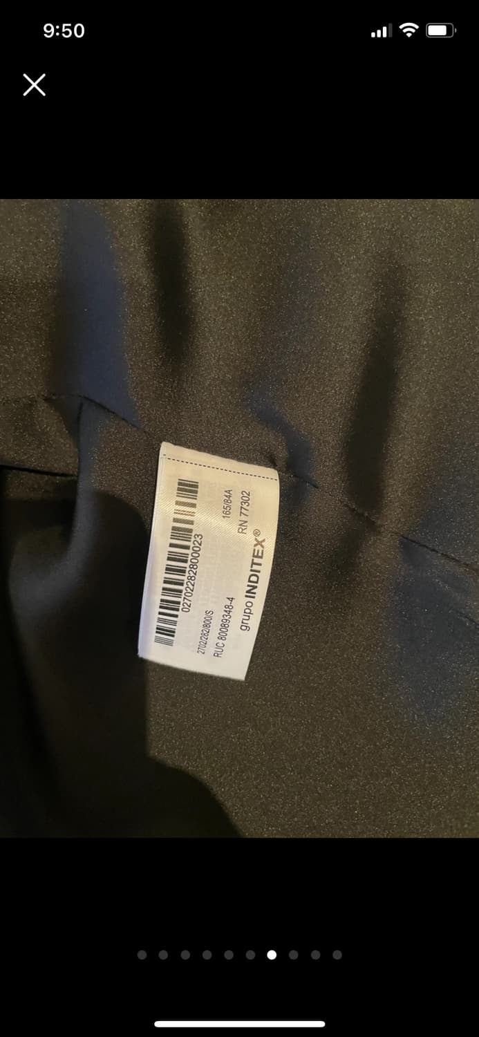 [시착만] 프라다원단 자라 블랙 블레이저 S - 가벼운 방수, 상품이미지6