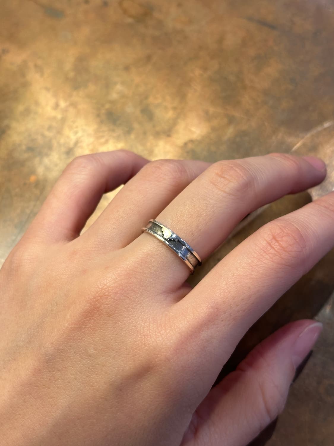 Desert Ridge 925Silver Ring🌵🏜️ 상품이미지2