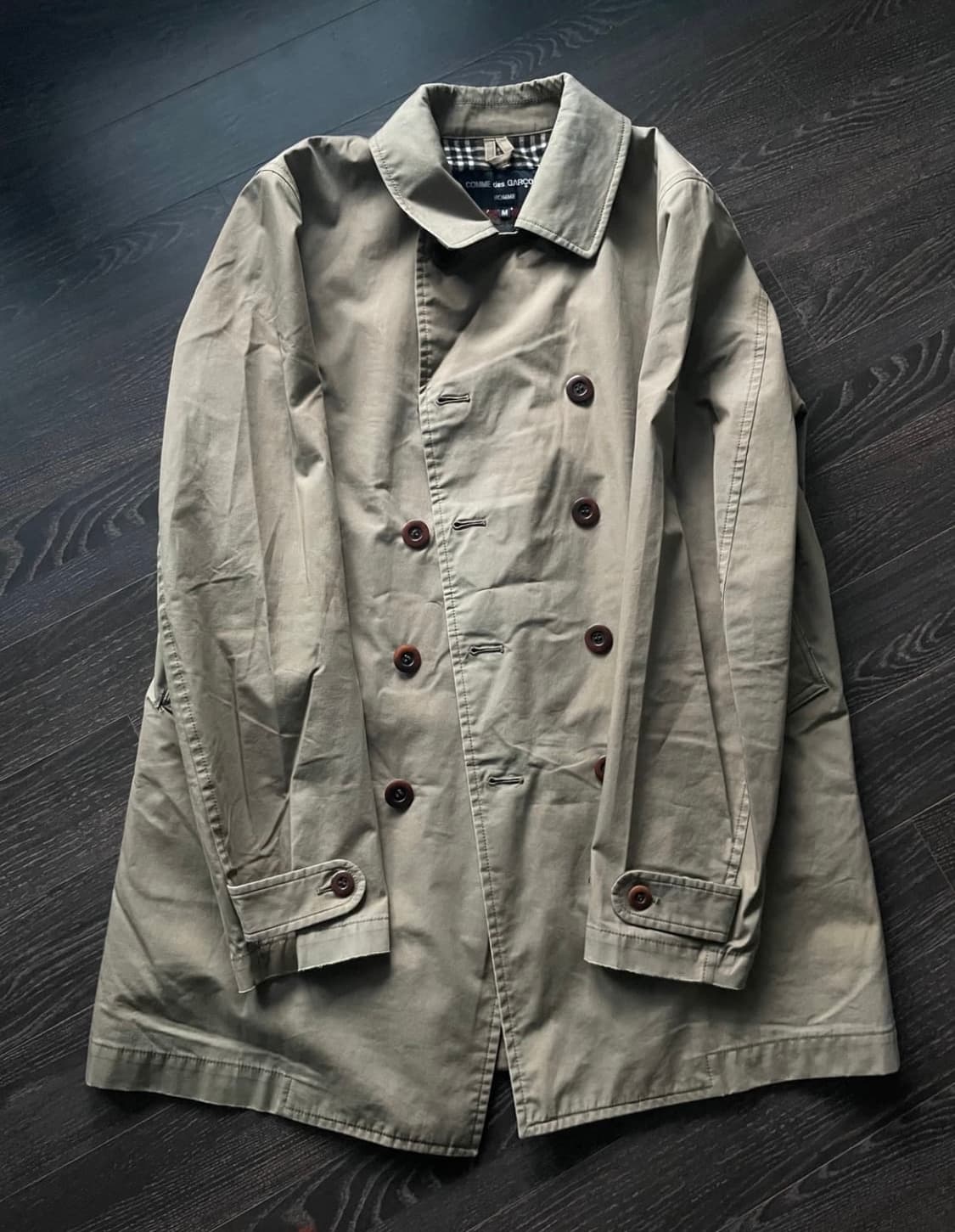 꼼데가르송 옴므 골드윈 피코트 상품이미지1