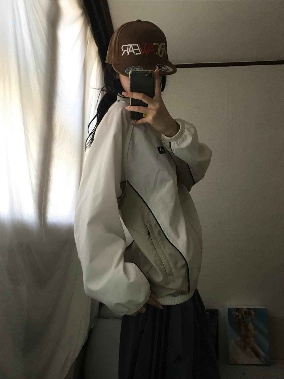 아디다스 90s 화이트 바람막이 상품이미지4