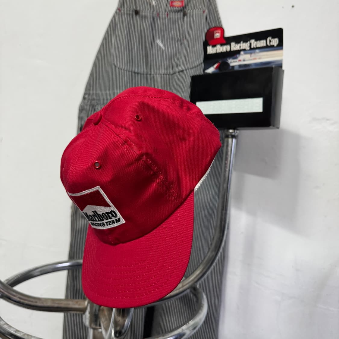 말보로 자수 스펠로고 레이싱 캡 (새상품) 상품이미지2