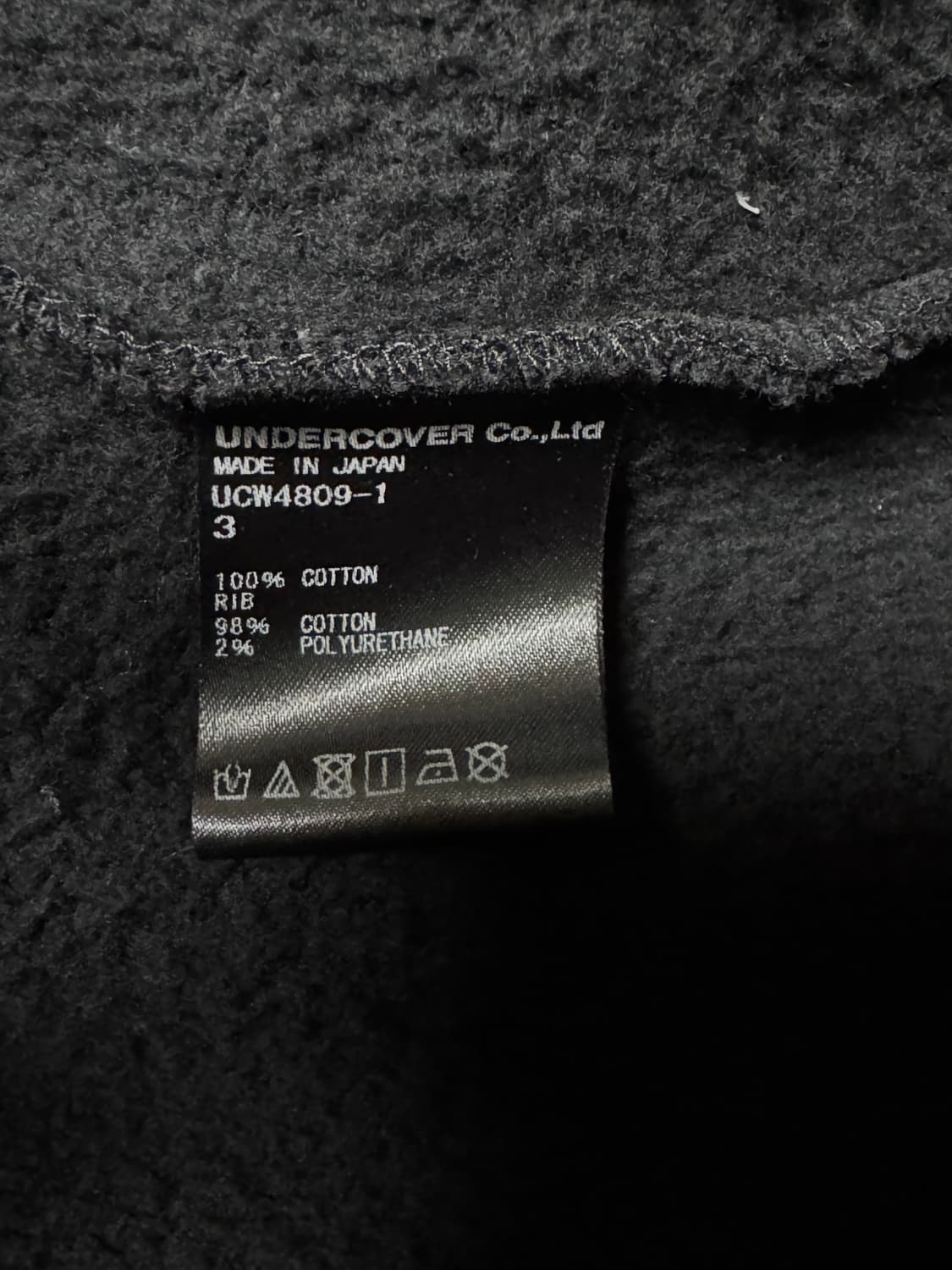 (3) 언더커버 UNDERCOVER 19SS 데드허밋 스트랩 후디 상품이미지3