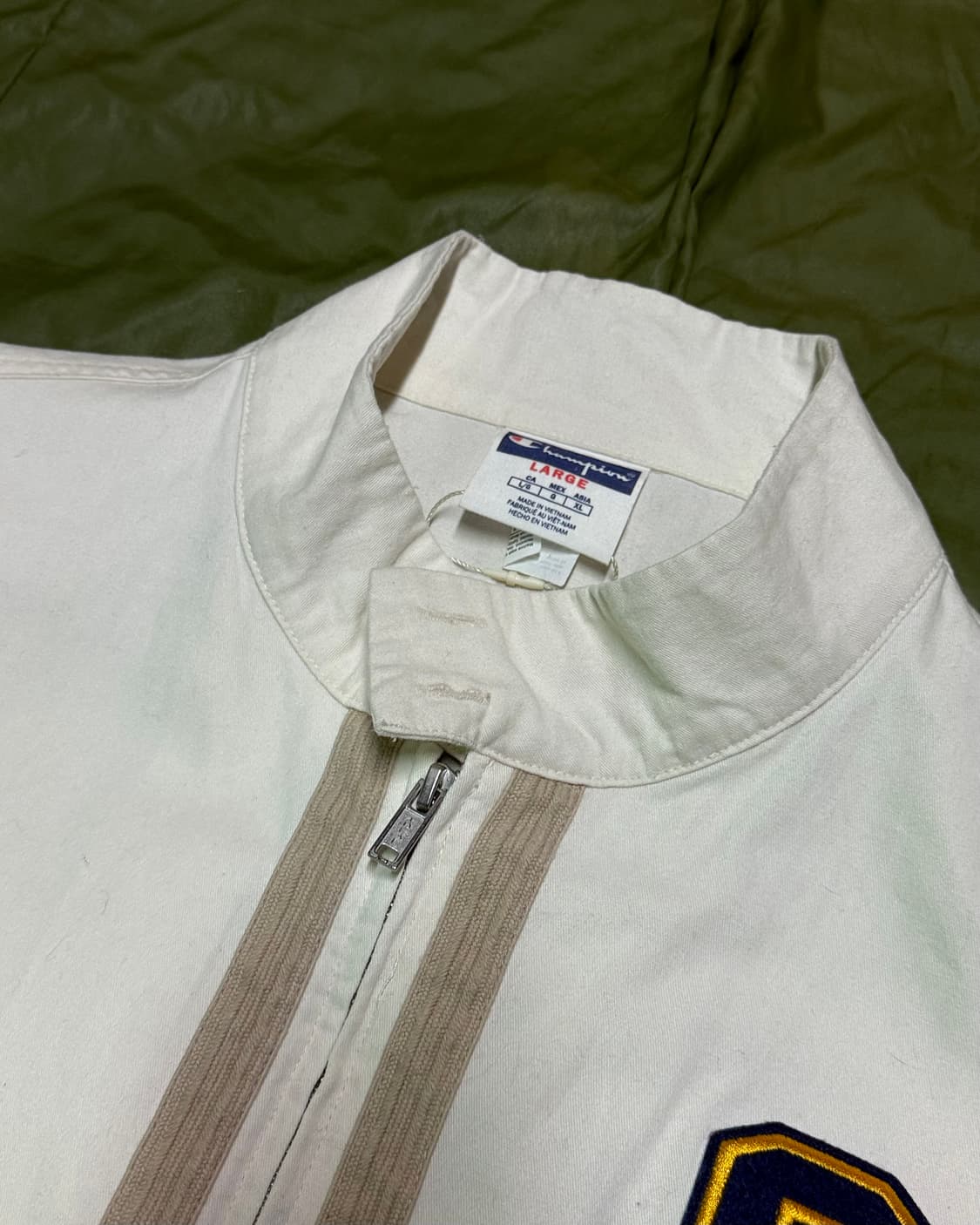 챔피온 레터맨 코튼 자켓 L 상품이미지2