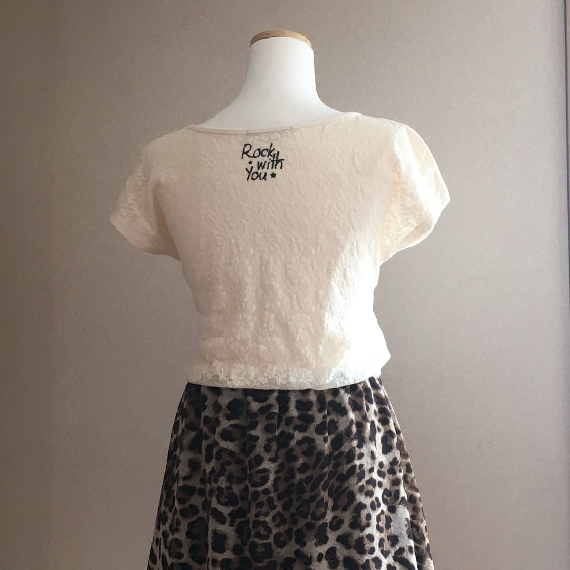 INGNI 갸루 호피 원피스 상품이미지5