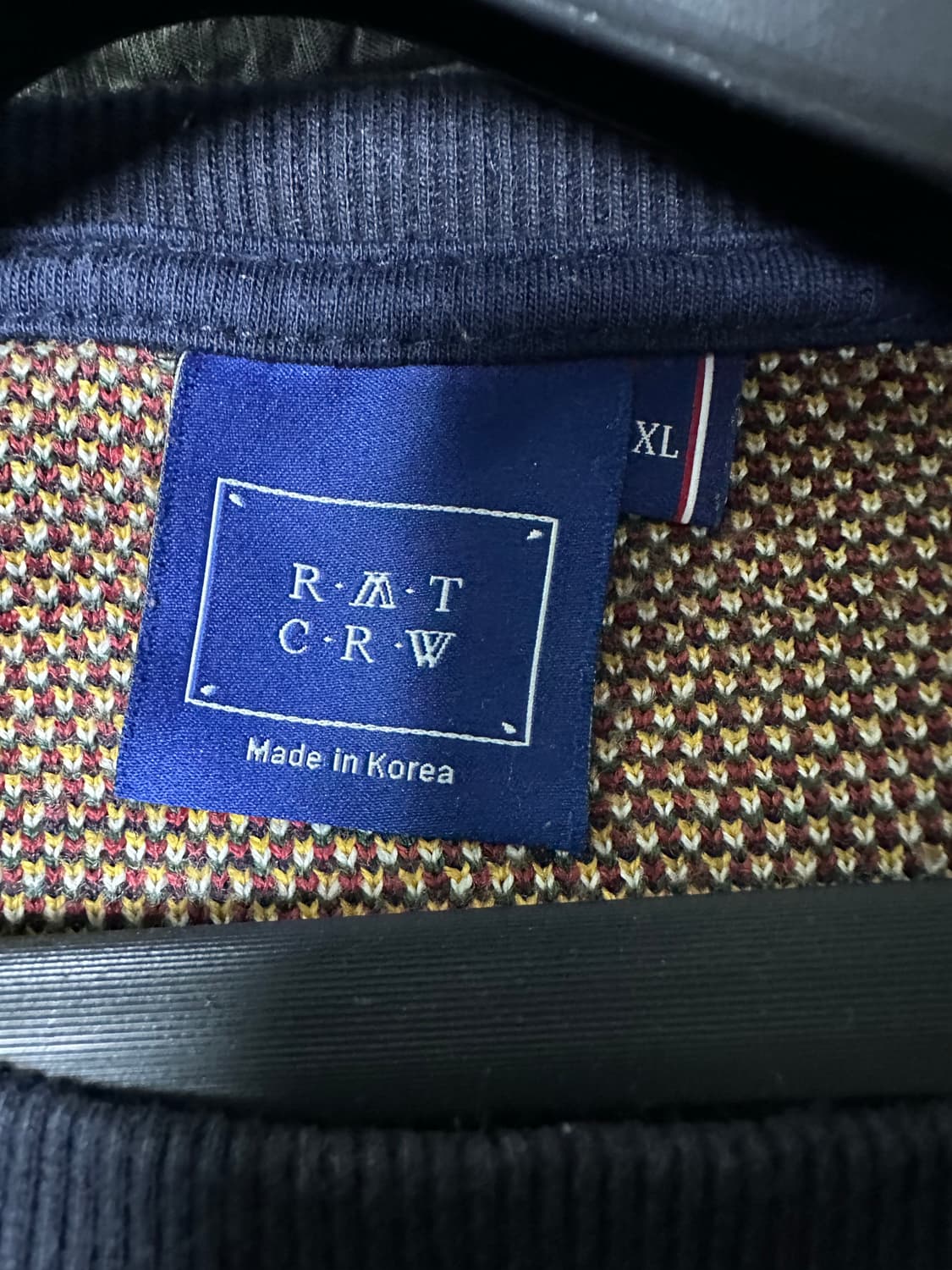 R.A.T.CRW 네이비 맨투맨 상품이미지3