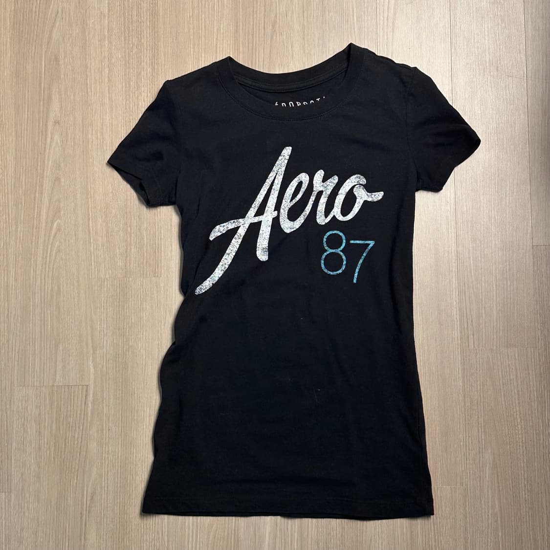 Aeropostale vintage black baby tee 상품이미지1