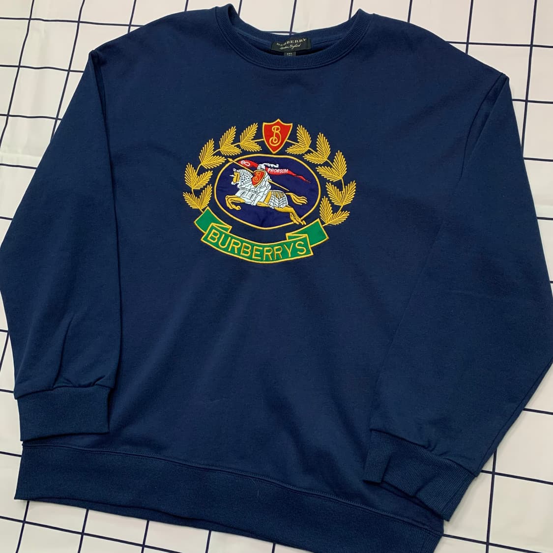 새상품 버버리 아카이브 빅로고 맨투맨(정품) 상품이미지1