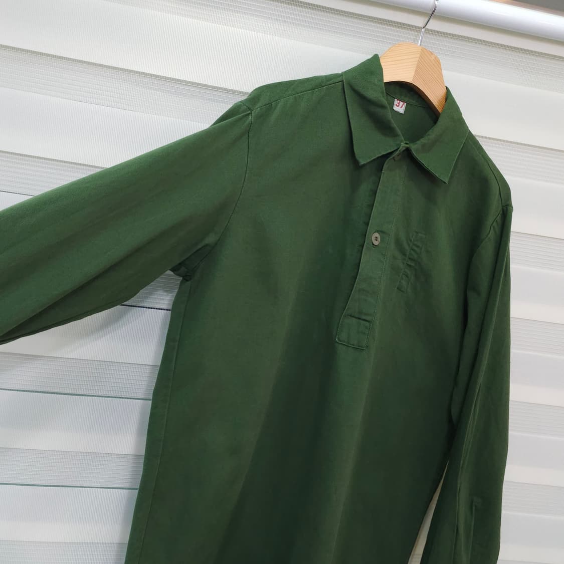 70s 스웨덴군 M-59 필드셔츠- 37시이즈 상품이미지4