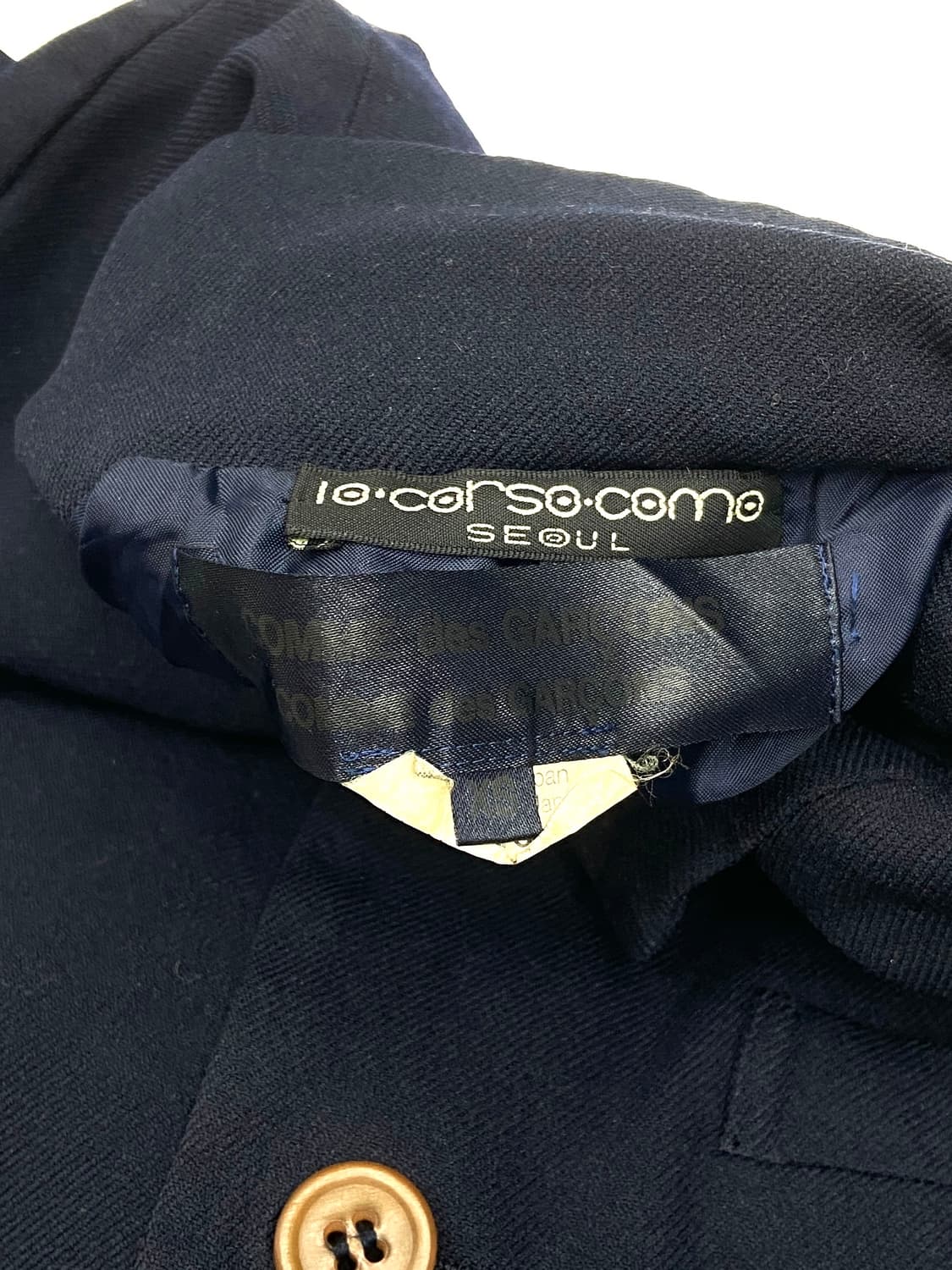 꼼데가르송 프릴 디테일 롱 자켓 상품이미지6