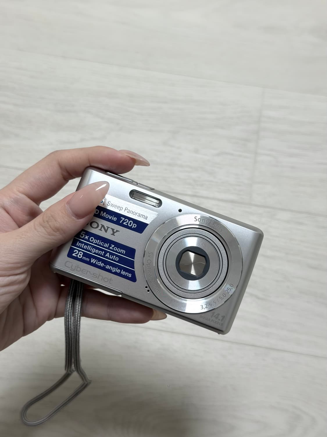 소니 사이버샷 Sony Cyber-shot DSC-W620 실버 디카   상품이미지1