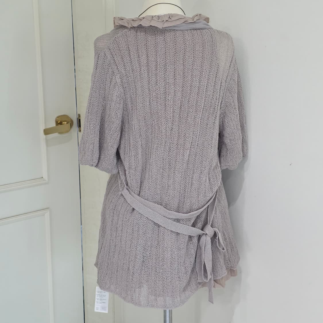 레이어드 모리걸 코디세트(캉캉 원피스+니트가디건) 상품이미지5