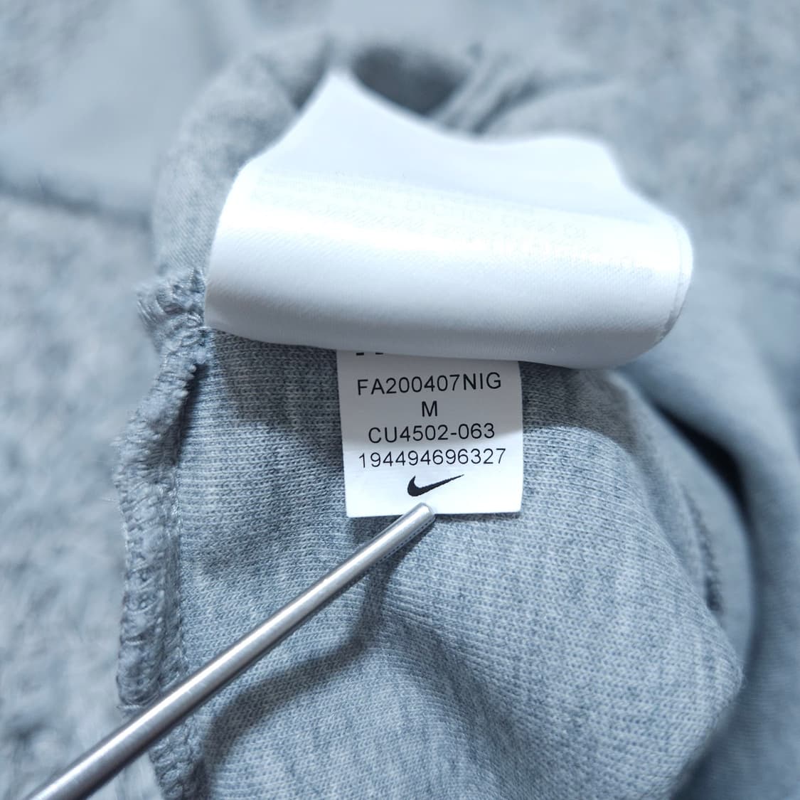 나이키) M 남자 테크플리스팬츠 트레이닝바지 / 왕눈이샵 상품이미지10