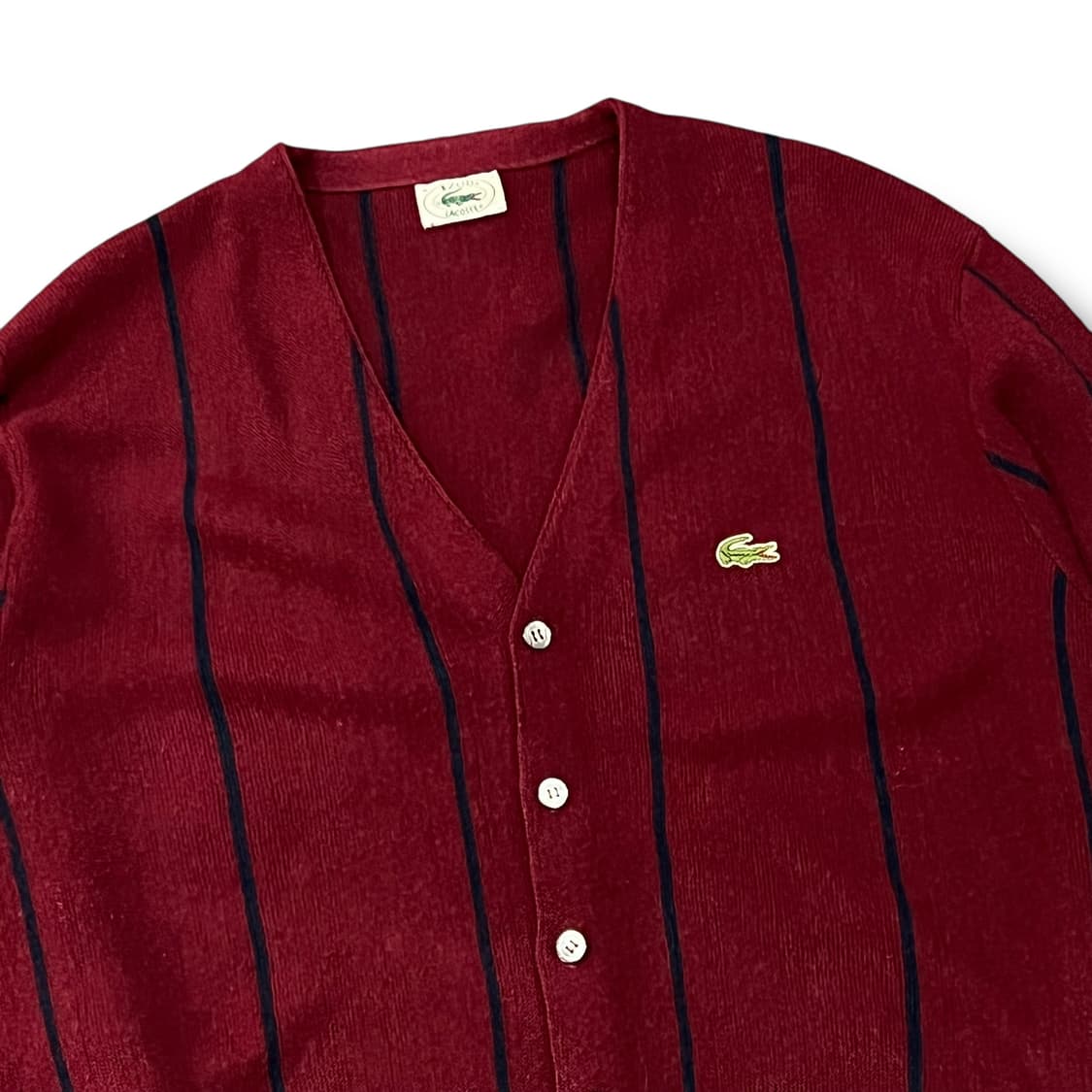  라코스테 스트라이프 가디건 y14203 상품이미지4