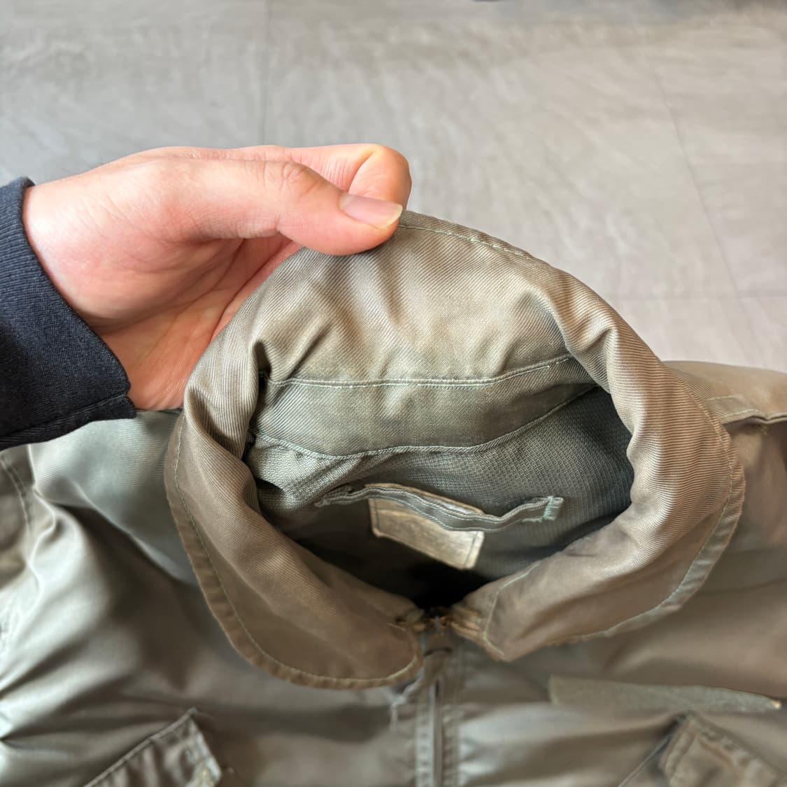 87년 생산 미 공군 플라이트 CWU-36 자켓 상품이미지4