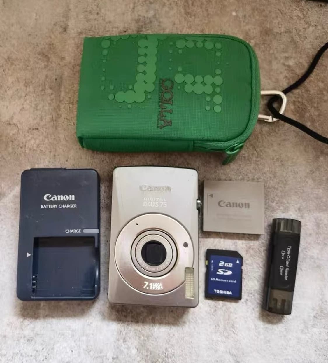 캐논 익서스 75 CANON IXUS 75 빈티지 디지털카메라 디카 상품이미지6