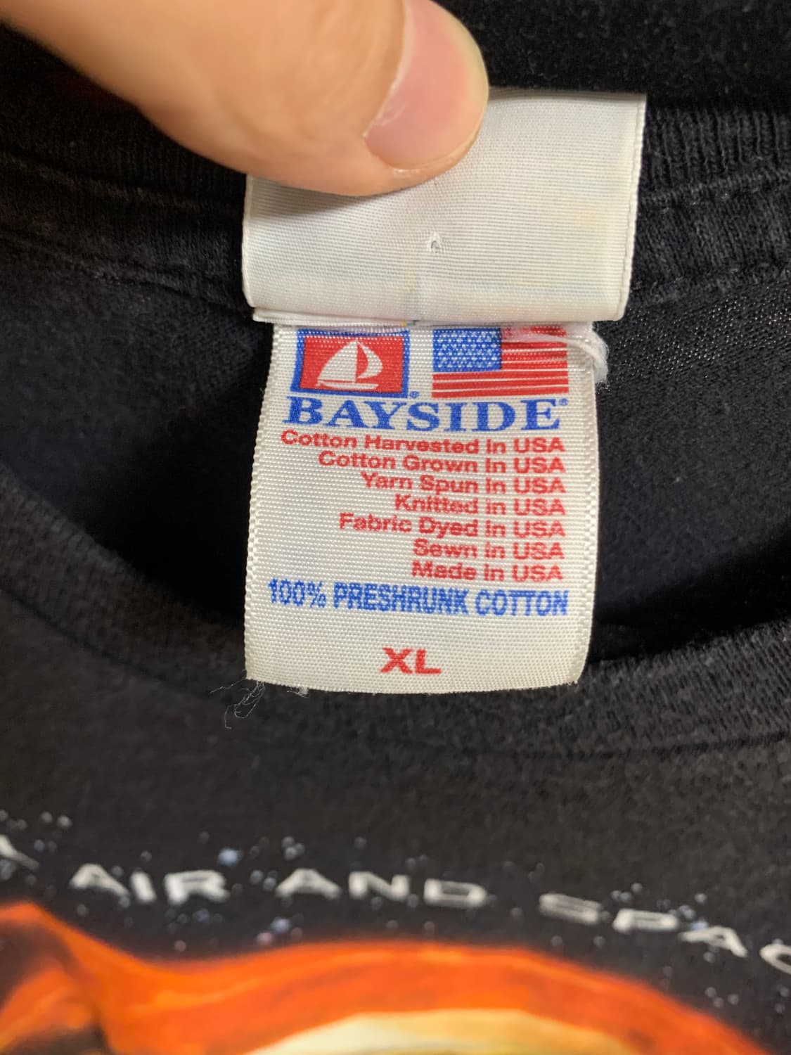 빈티지 8-90s USA 뮤지엄 블랙 반팔 티셔츠 상품이미지5