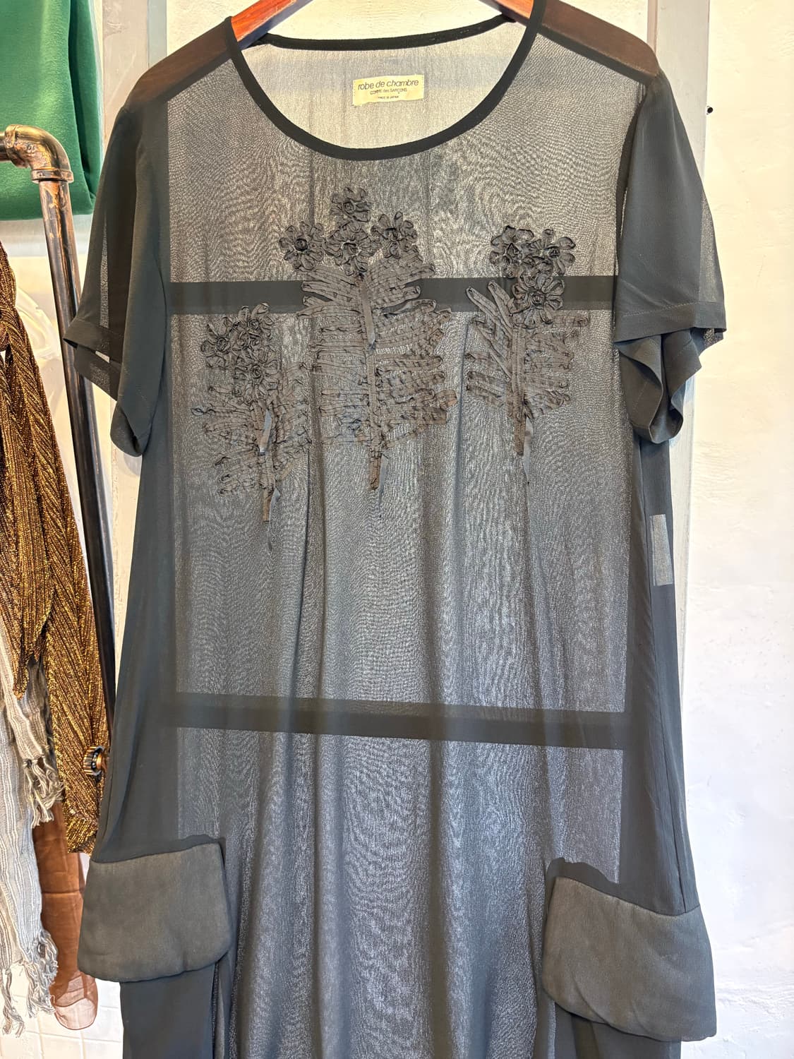 꼼데가르송 시스루 원피스 상품이미지2