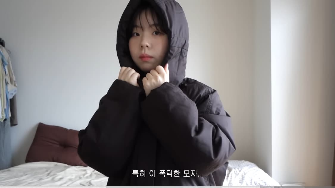 유니클로U 퍼프테크 볼륨파카 S 다크그레이 (연늘템) 상품이미지1