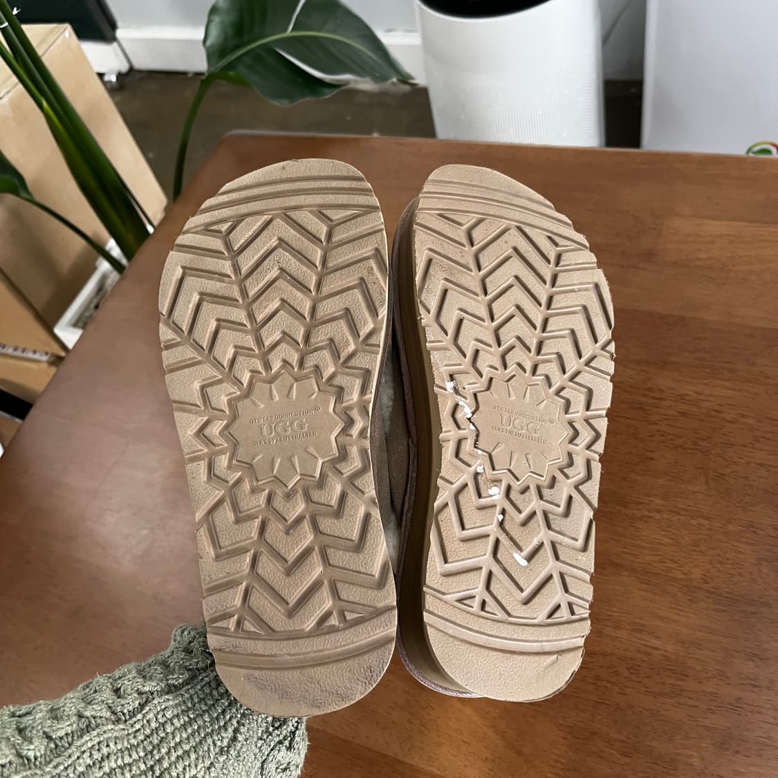 어그 바이올렛 시어링 슬리퍼 37 상품이미지7