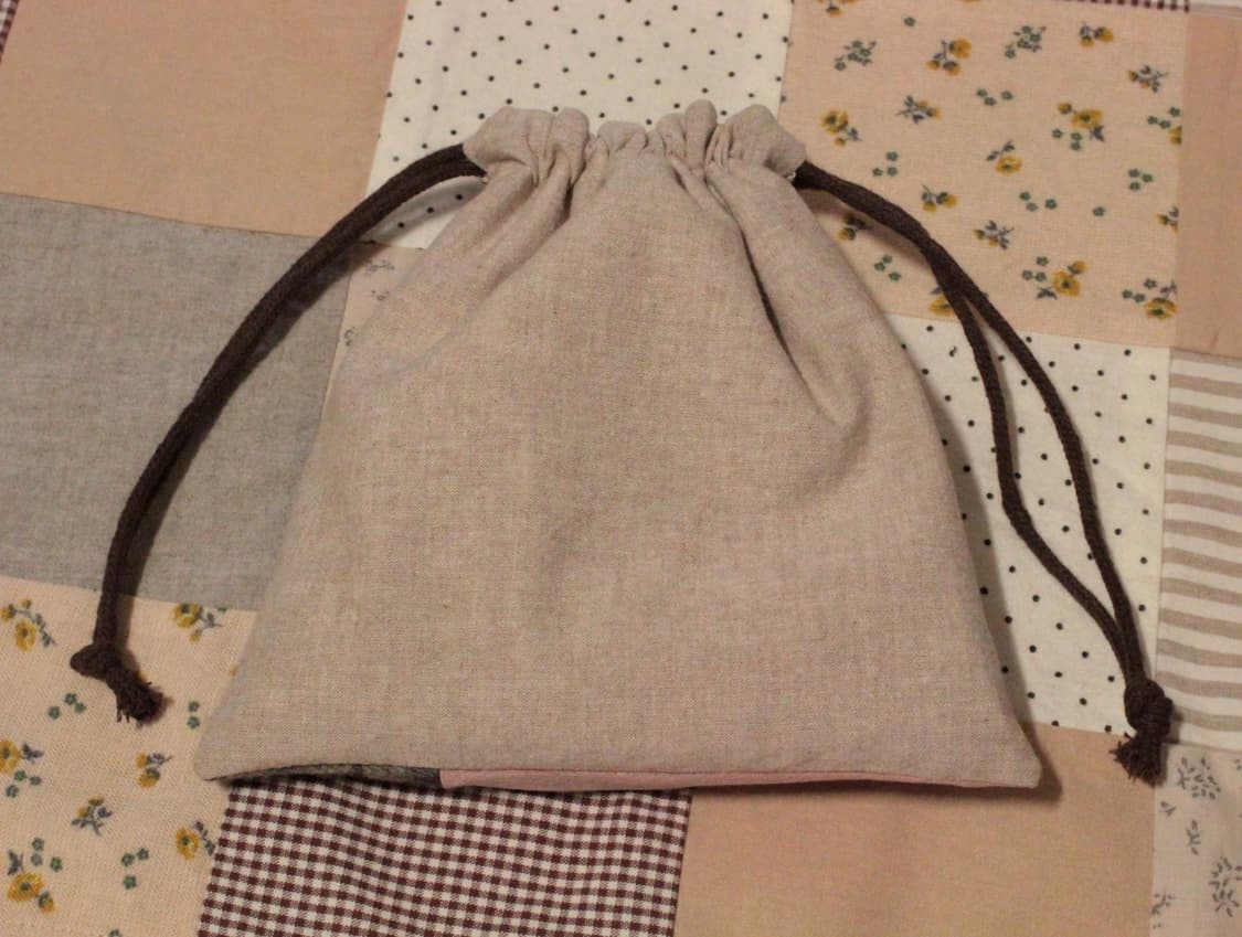 핸드메이드 패치워크 스트링 파우치 상품이미지7