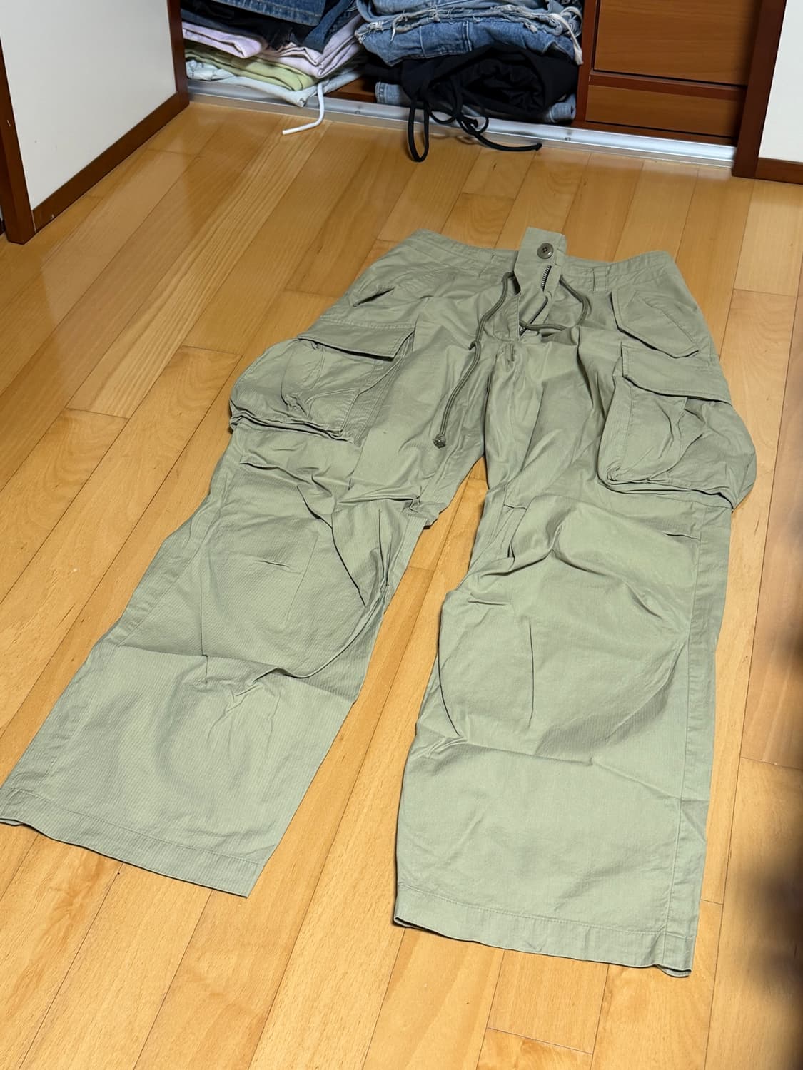 에스이오 카고팬츠 COTTON M-65 PANTS CHARCOAL  상품이미지2
