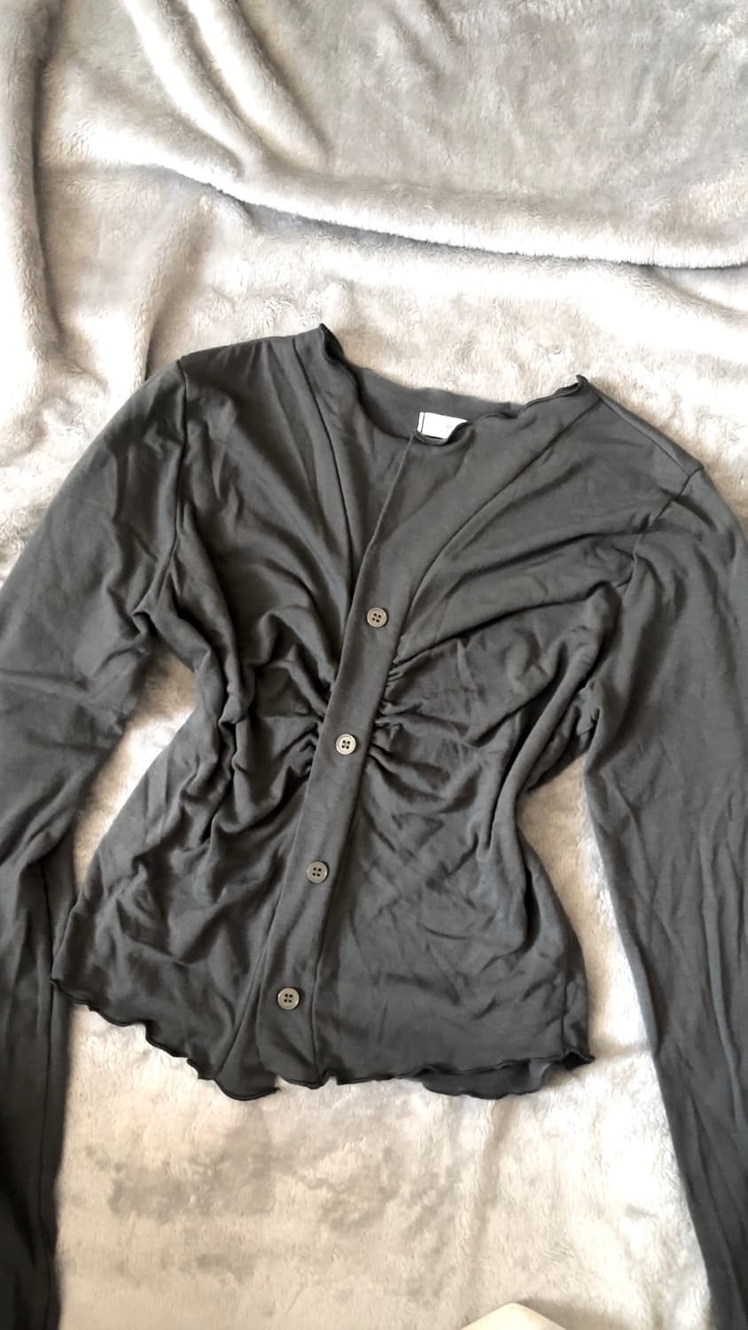 빈티지 셔링 가디건 상품이미지1