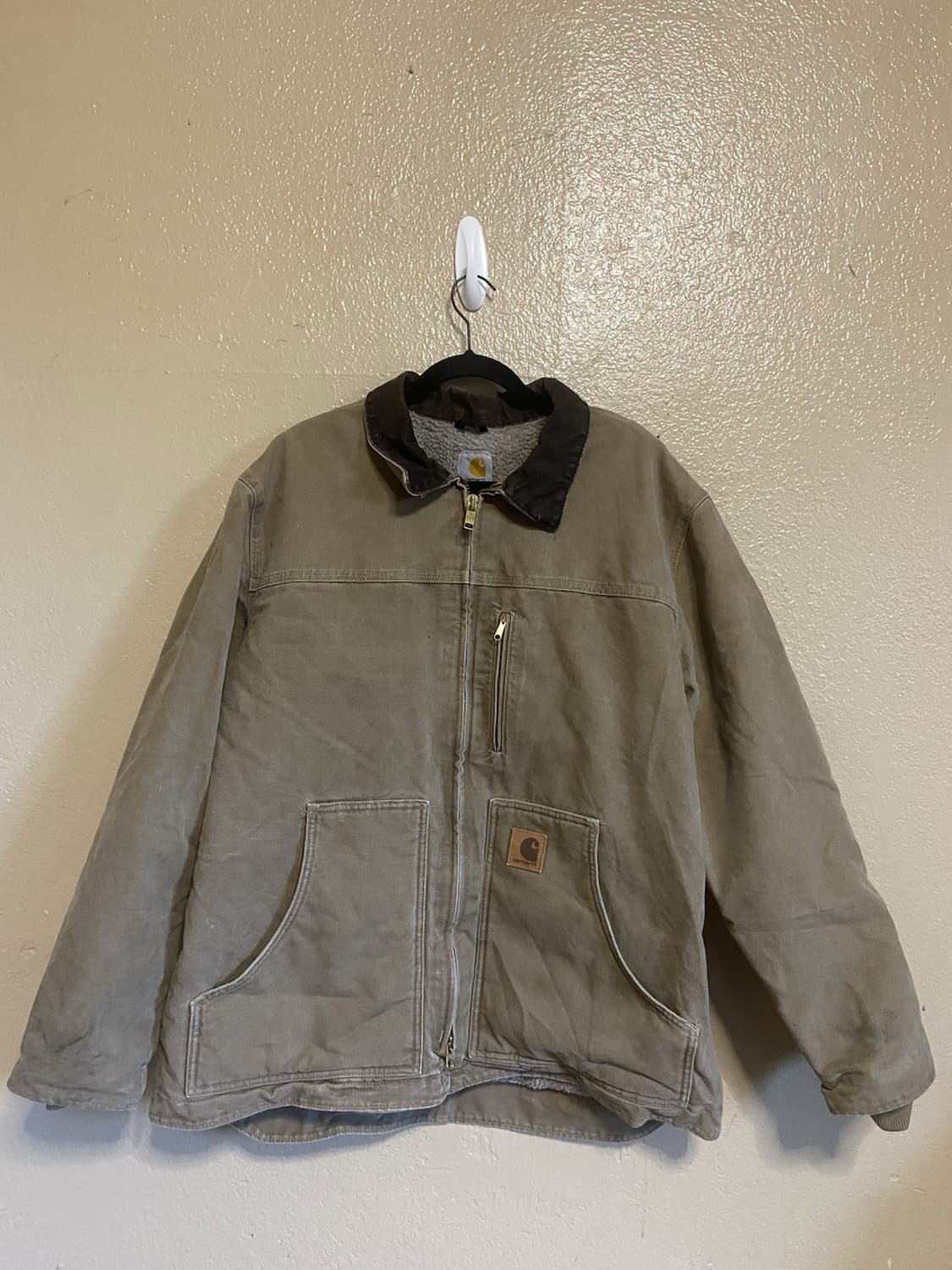 칼하트 캔버스 쉐르파 디트로이트 자켓 상품이미지1