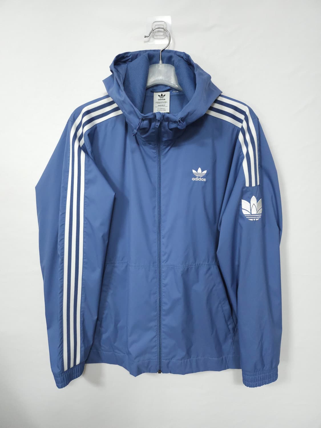 아디다스 블루 불꽃 후드바람막이 2XL 110 상품이미지4