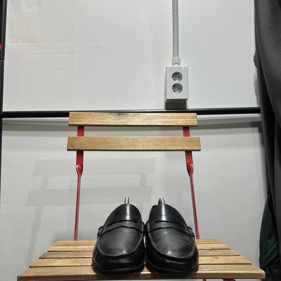 260) tandy 로퍼 남성 남자 구두 페니로퍼 블랙 레더 상품이미지2