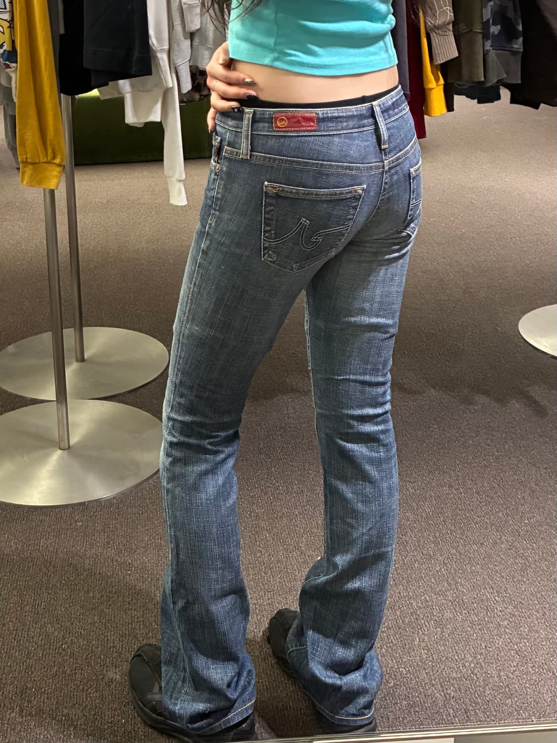 25)AG Jeans 빈티지 여성 로우라이즈 부츠컷 데님팬츠 상품이미지1