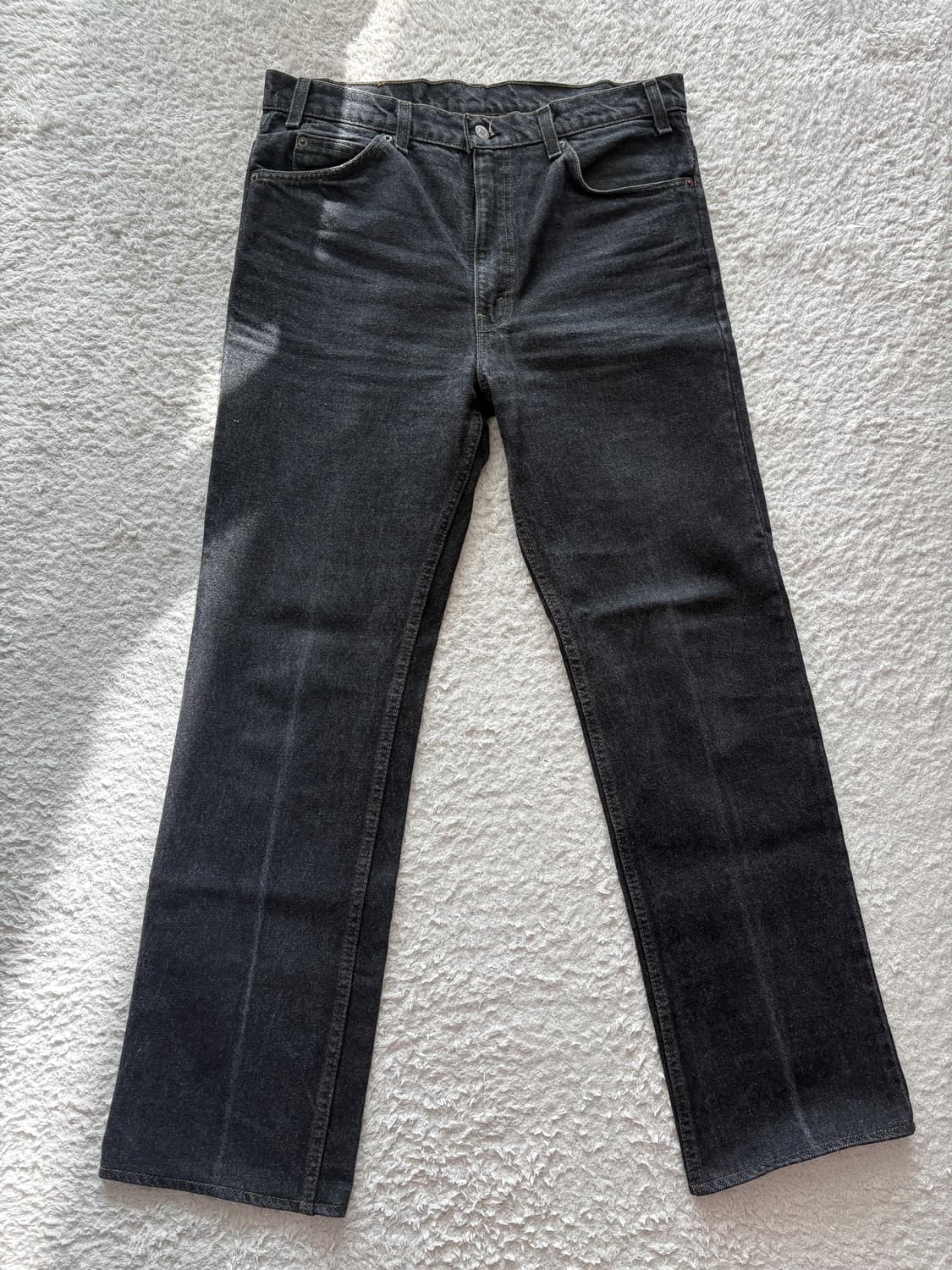 90s 리바이스 517 흑청블랙진 made in usa 상품이미지2