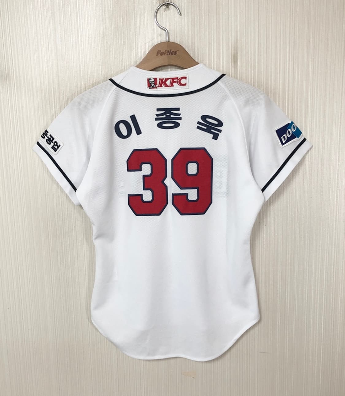 KBO 위팬 두산베어스 홈유니폼/져지 2XS(80) #39 이종욱 상품이미지8