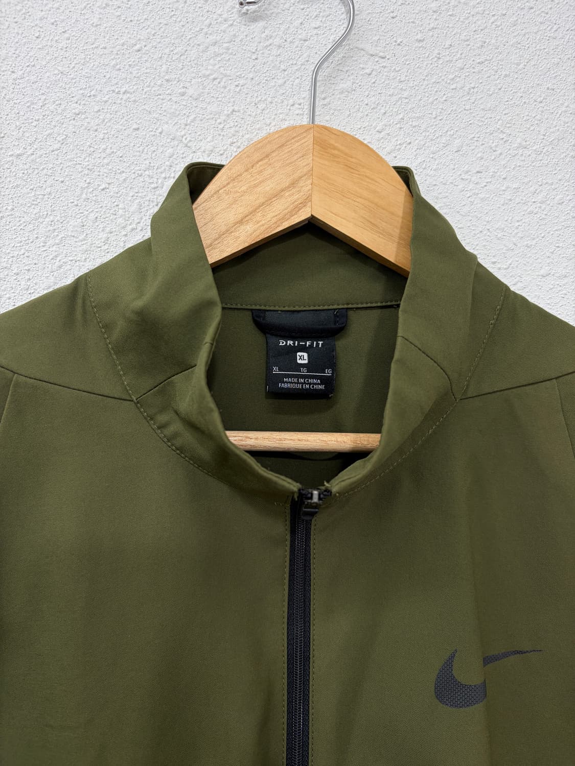 나이키 카키 DRI-FIT 라인 윈드브레이커 집업 자켓 상품이미지5