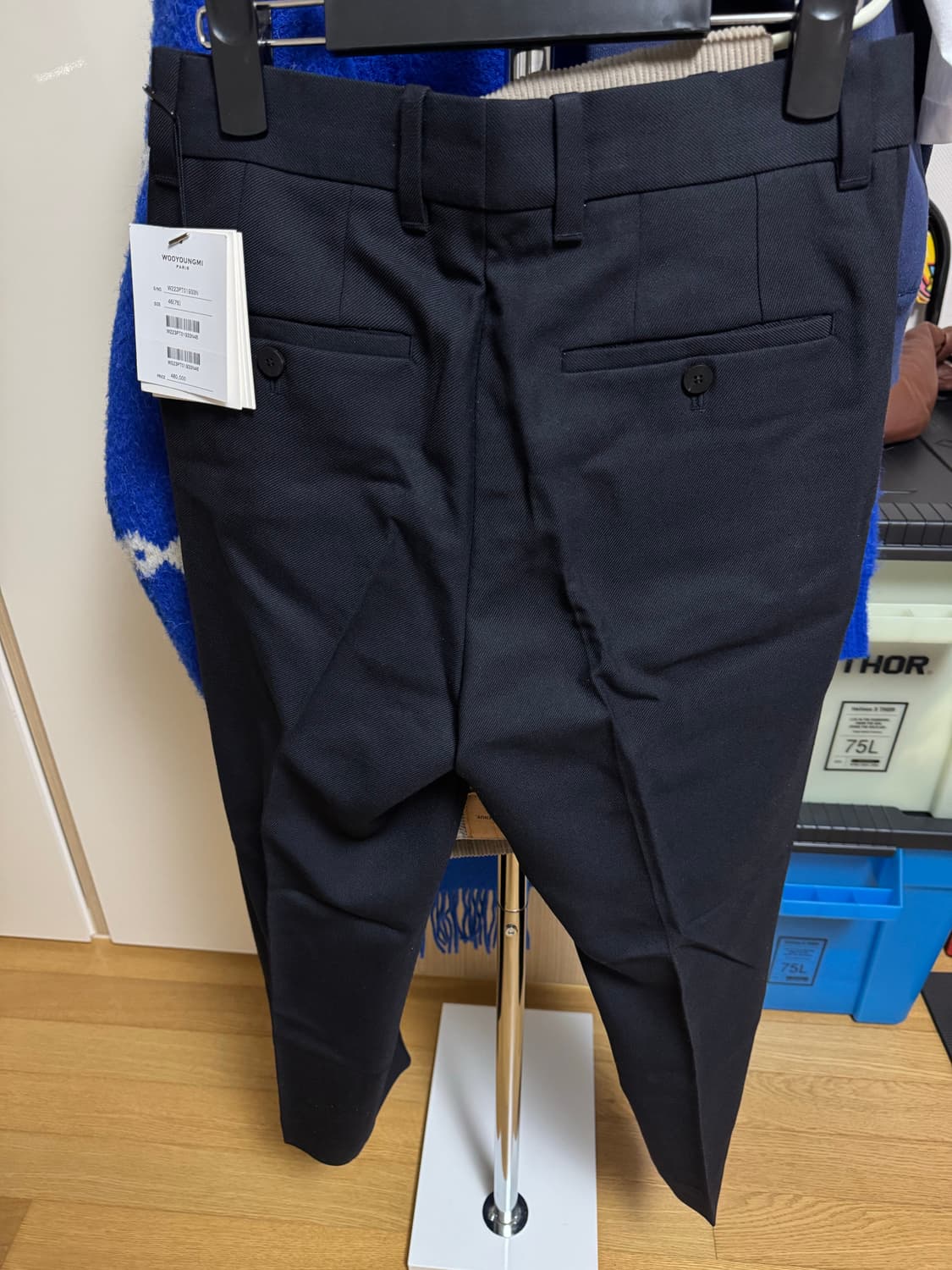 우영미 울 크롭 슬랙스 팬츠 미친 가격에 판매합니다! 상품이미지8