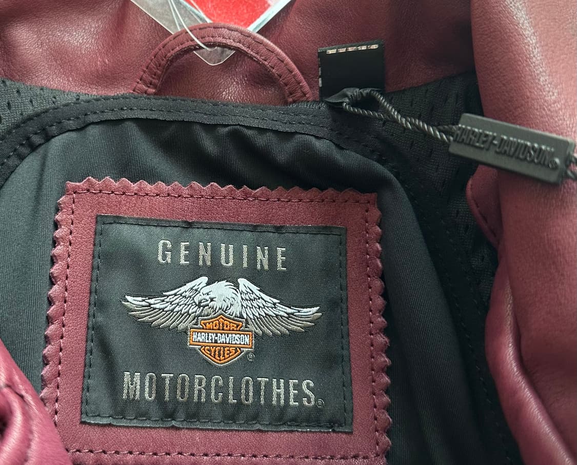 할리데이비슨 가죽 라이더 자켓 상품이미지6