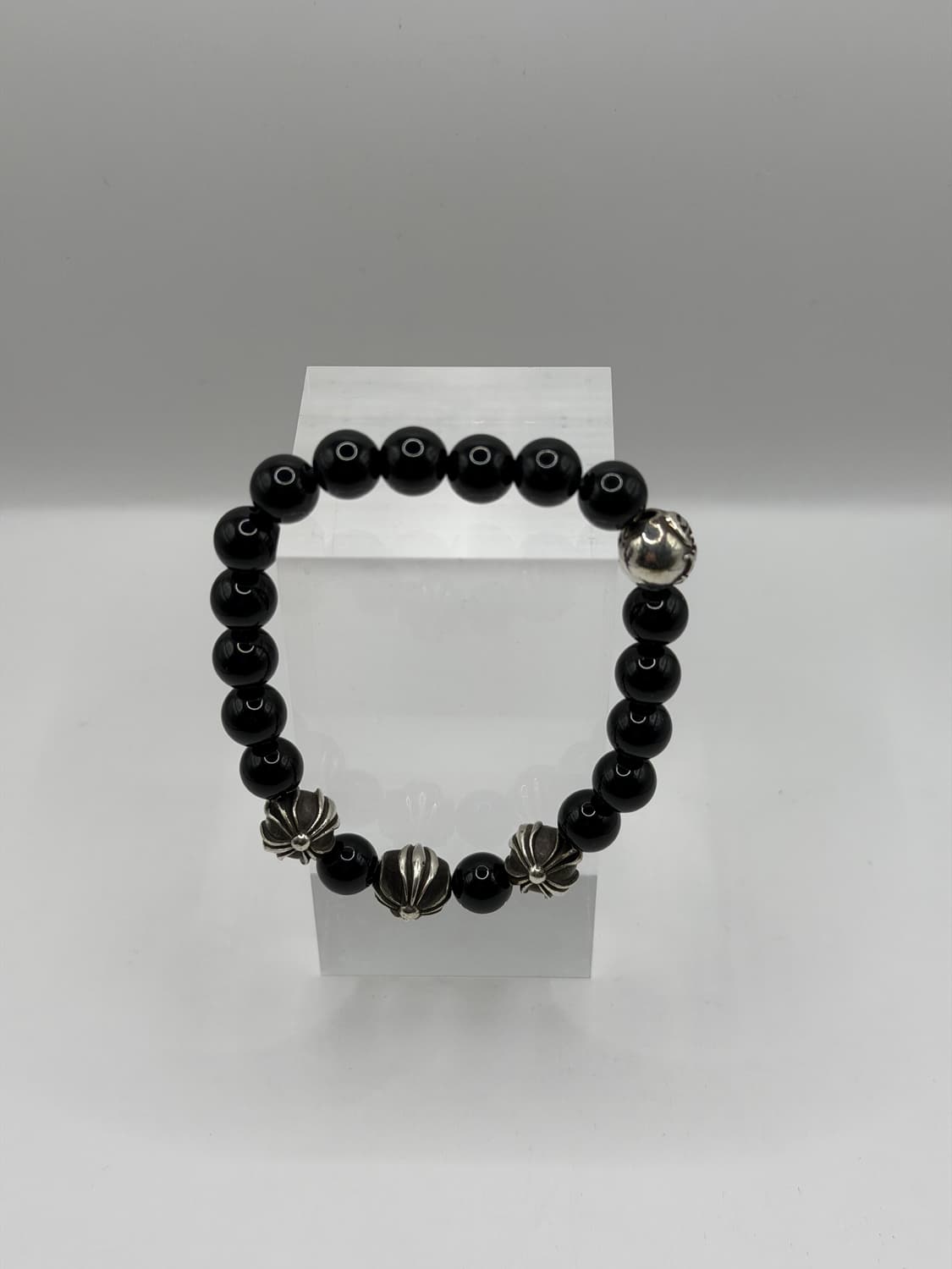 크롬하츠 팔찌 판매합니다. [ 13비즈 8mm 비즈 팔찌 ] 상품이미지1