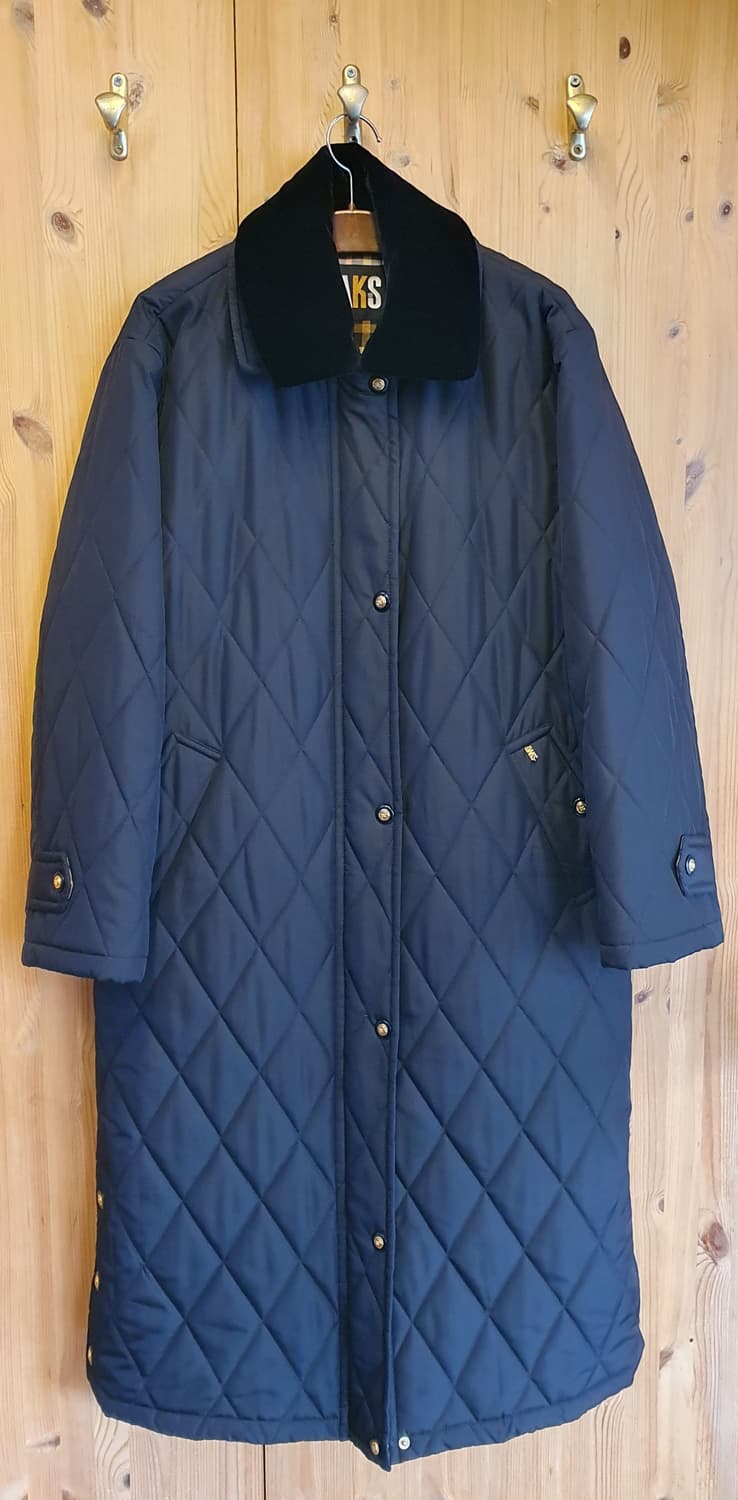 77.닥스 블랙 패딩코트 상품이미지2