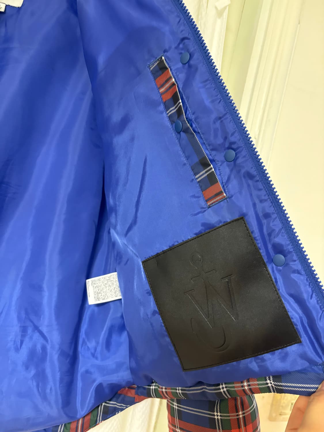 JW앤더슨 체크패딩 유니클로  상품이미지2