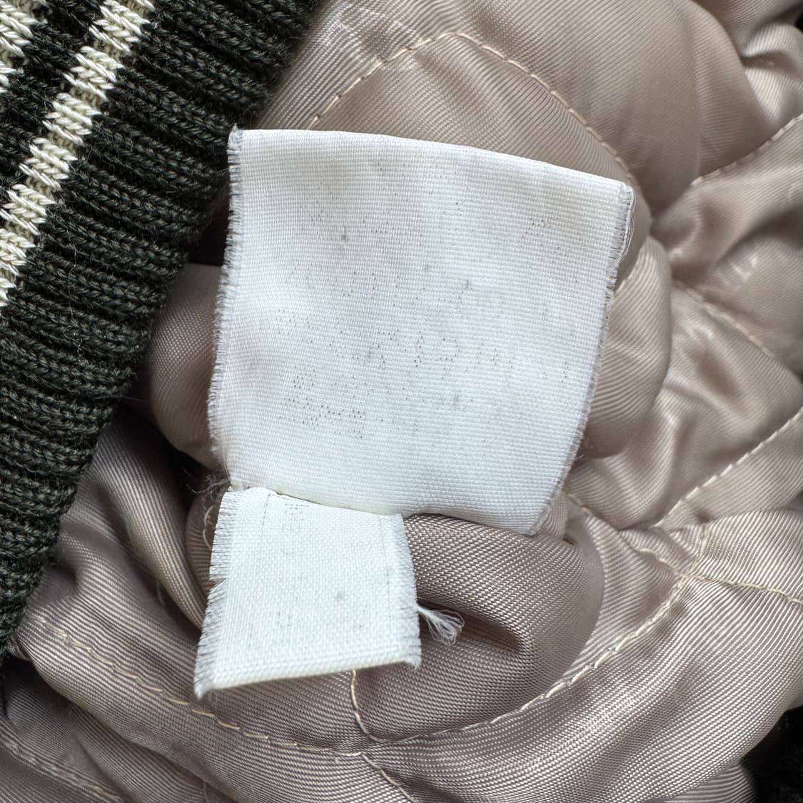 90s 올드스쿨 배색 모직 울 바시티 점퍼 자켓 상품이미지6