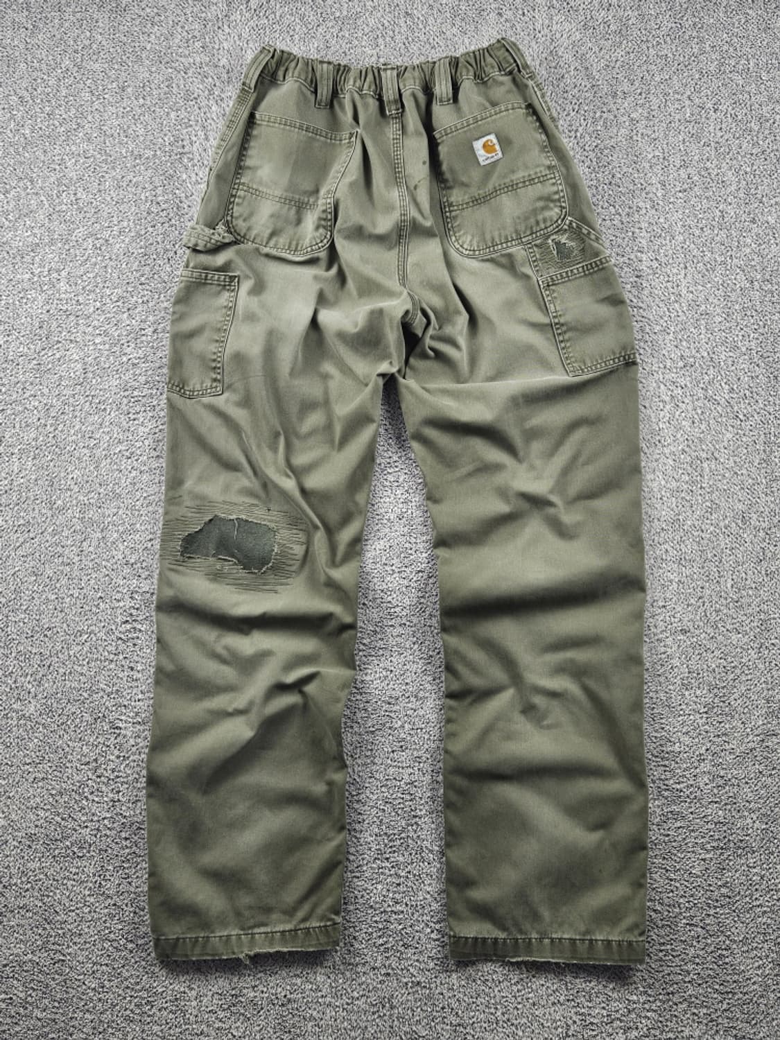 칼하트 밴딩 리페어 커스텀 카펜터 워크 팬츠 (40X34) / 10635 상품이미지4