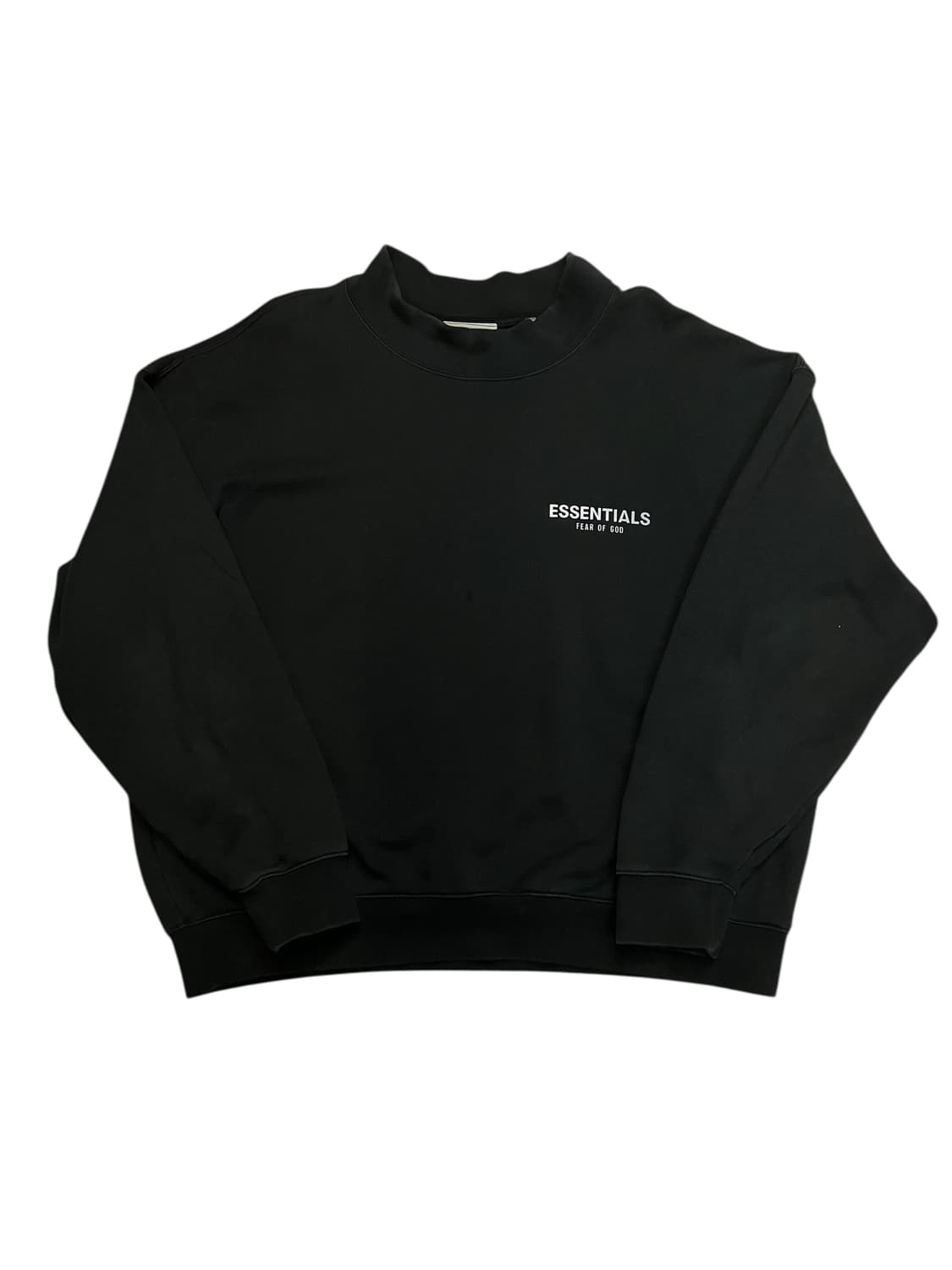 피어오브갓 이센셜 맨투맨 블랙 L   #csz1893 상품이미지3