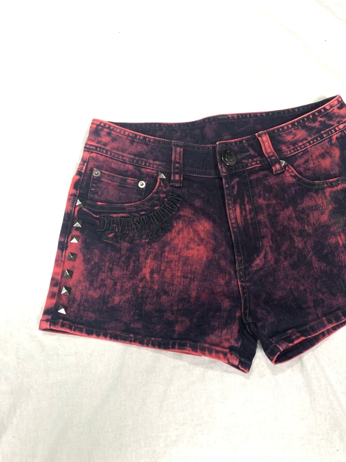 Ghost of Harlem red bleached cross patch 상품이미지4