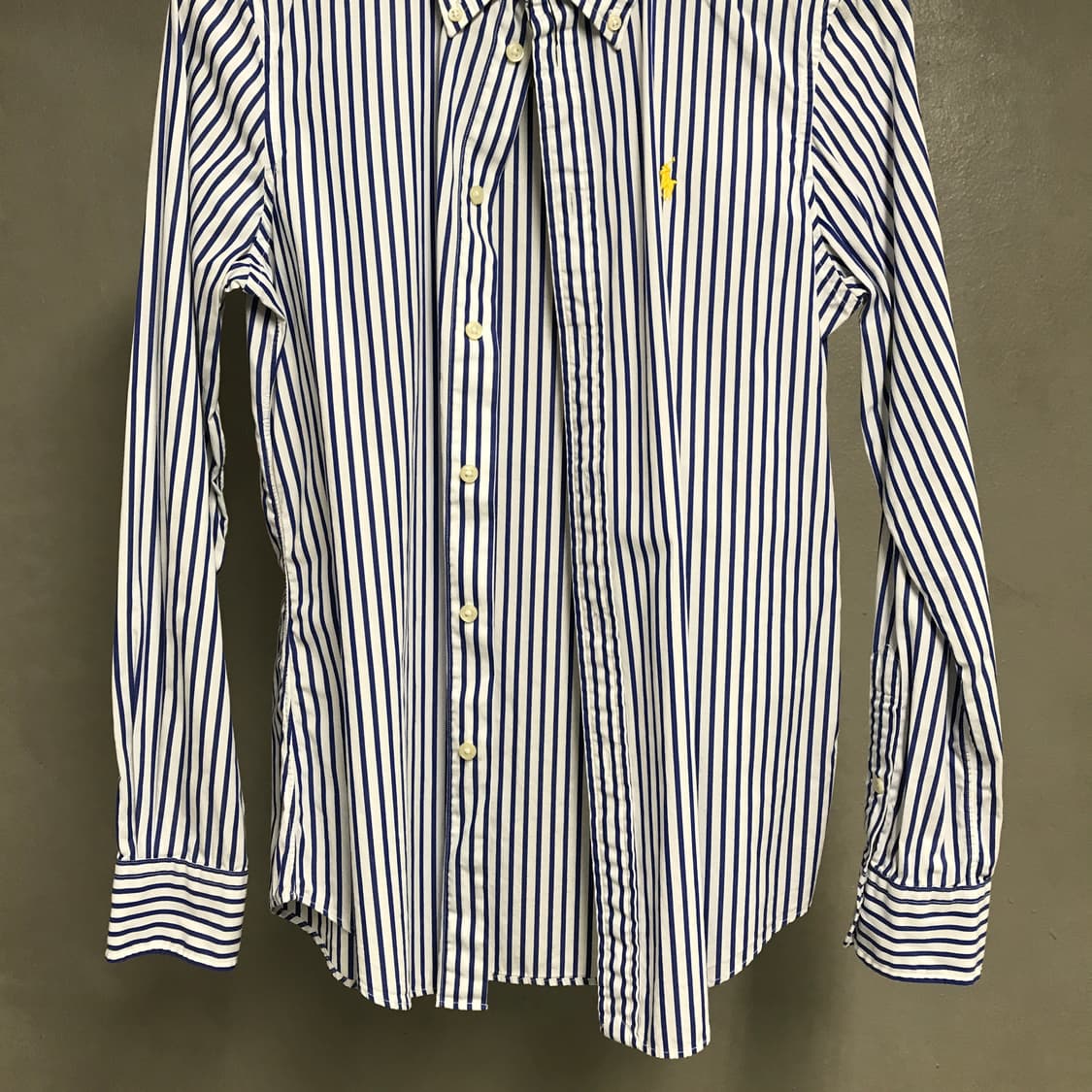 폴로 랄프로렌 스트라이프 셔츠 블루 6(W) 상품이미지3