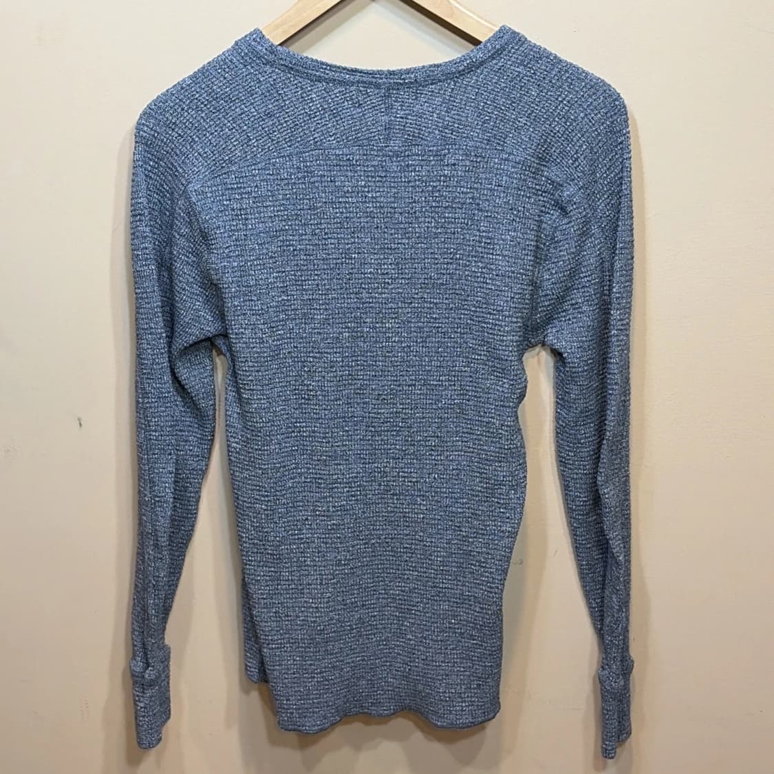 더블 알엘 와플 니트 써멀 롱 슬리브 티셔츠 상품이미지9