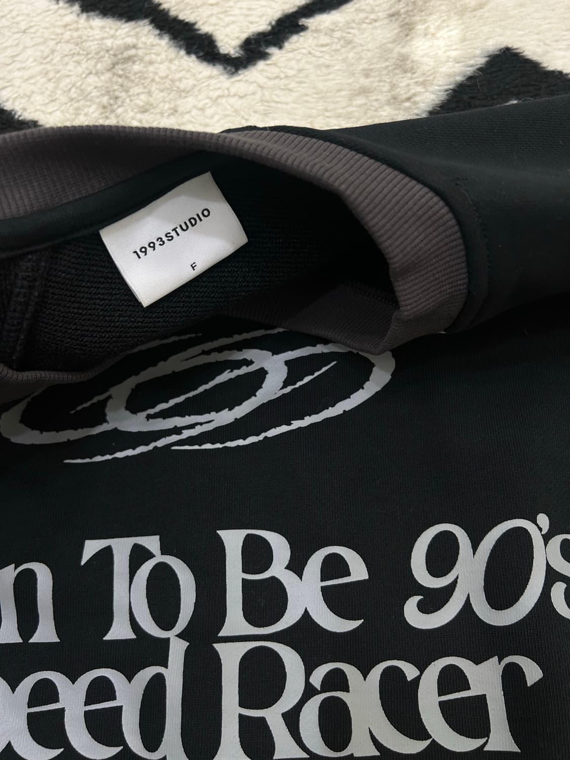 [실측2XL]1993스튜디오 스피드레이서 레글런 맨투맨 상품이미지4