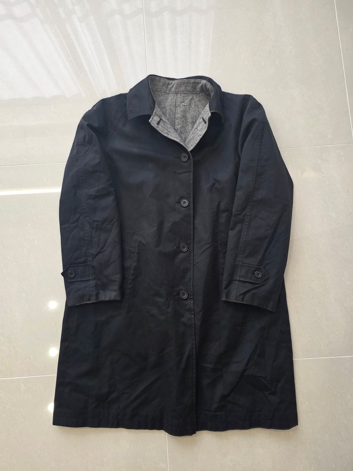 아쿠아스큐텀 리버서블 코트 상품이미지3