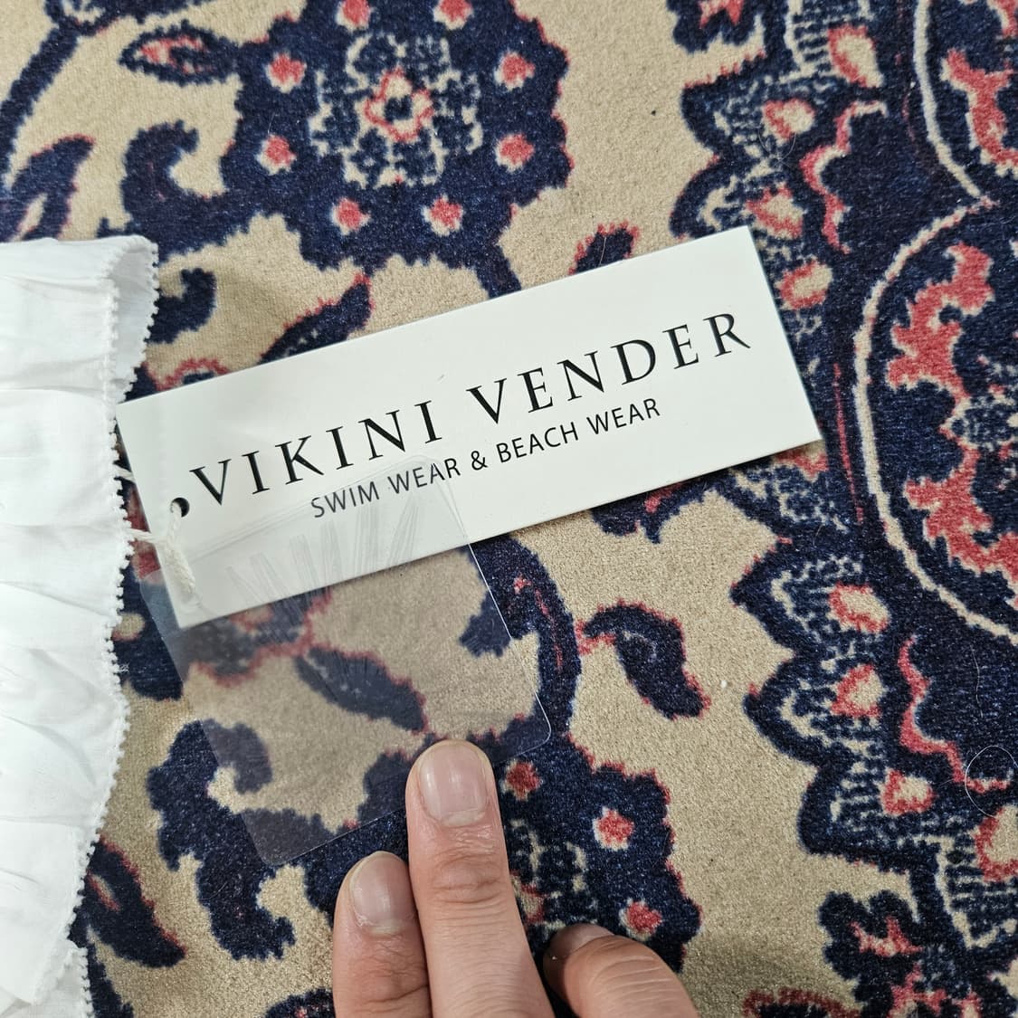 (새상품)비키니벤더 에리디아 레이스 프릴 셔츠 Free 상품이미지10