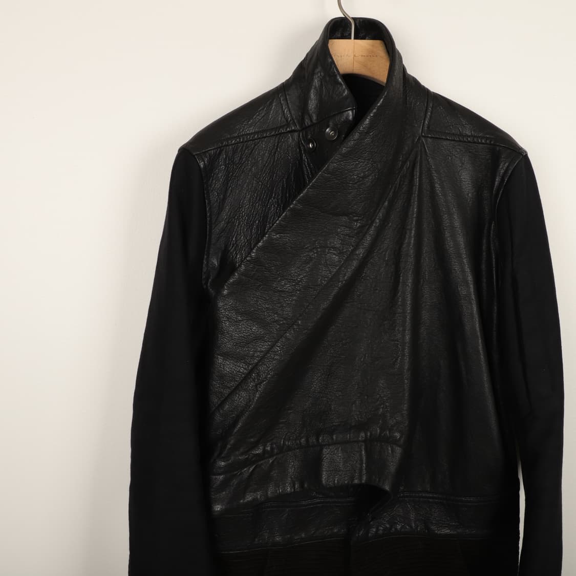 S / Rick Owens 릭오웬스 가죽 코듀로이 코트 상품이미지4