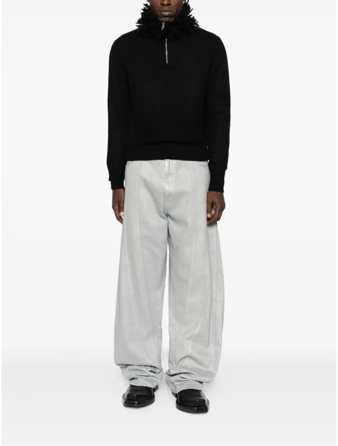 뮈글러 파라슈트 글리터 데님 팬츠 30 상품이미지5